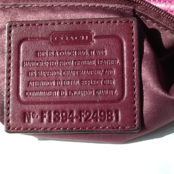 Coach Park Quilted Colorblock Crossbody Satchel Practical Vibrant Statement Bag - Picture 8 of 15